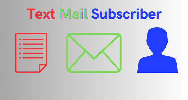 text mail subscriber